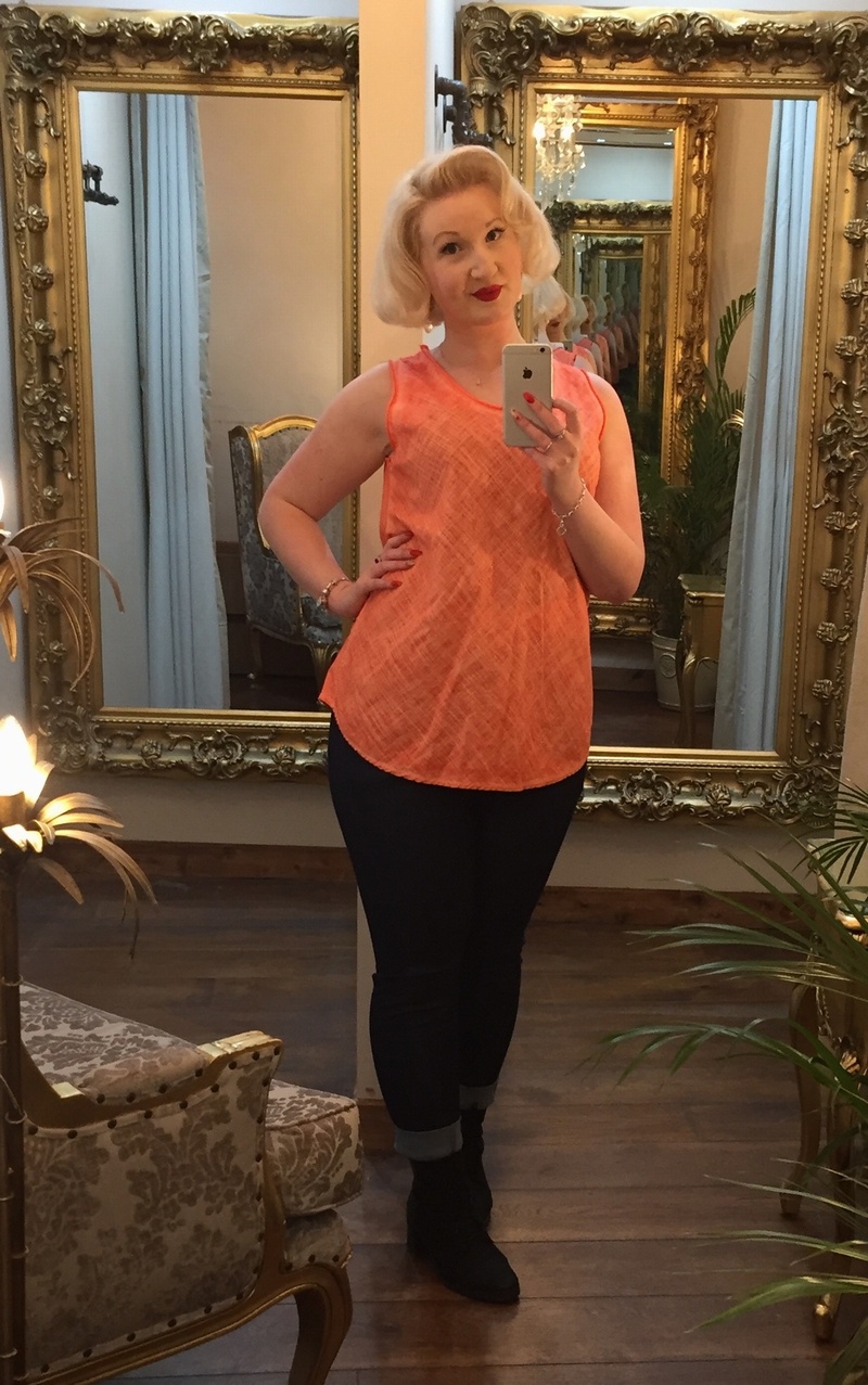 Paris vest orange