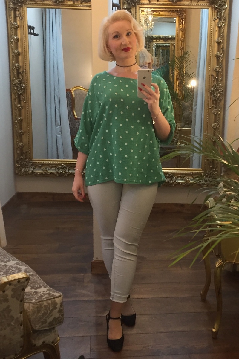 Spot Tee Green