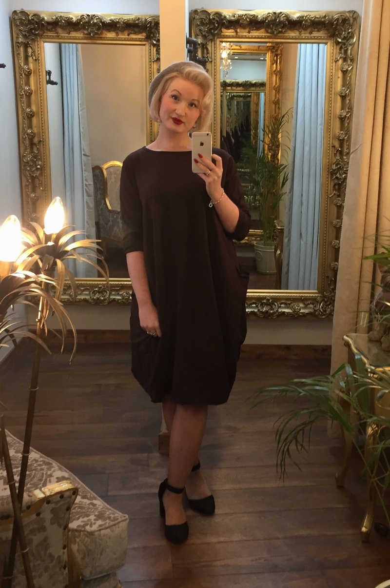 Pkt Dress Brown