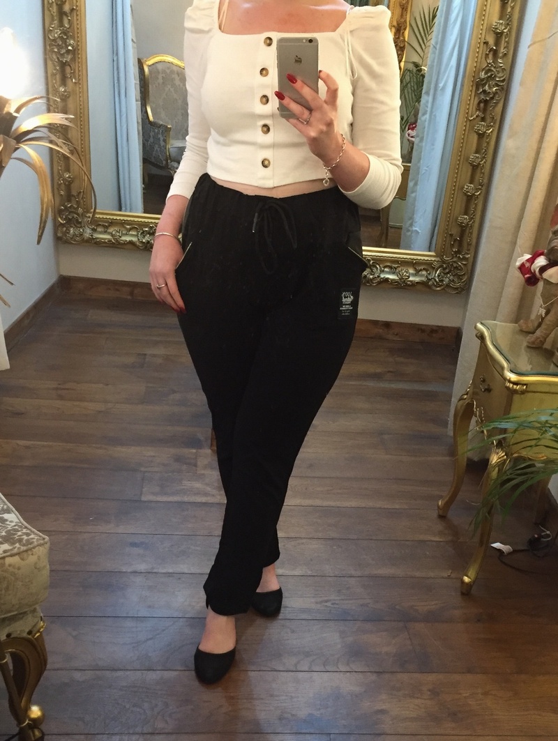 Zip Jog Black
