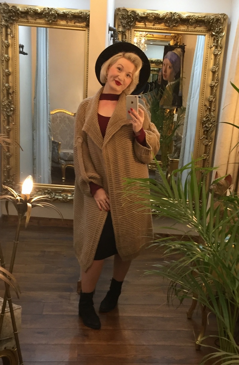 Coat Cardi Tan