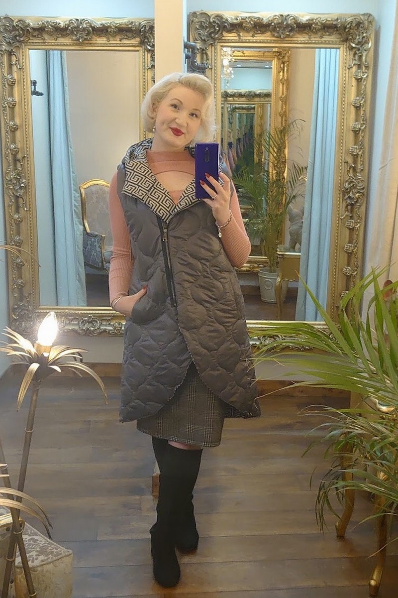 Designer Inspired Gilet Grey