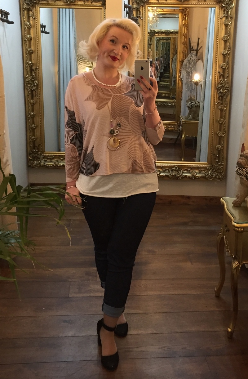 Ginko Top  Pink