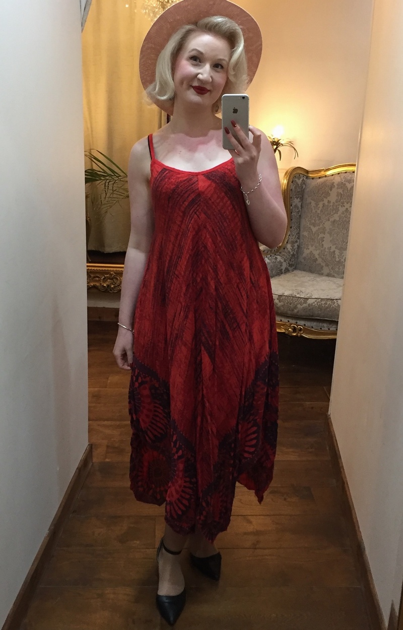 Boho Dress Red