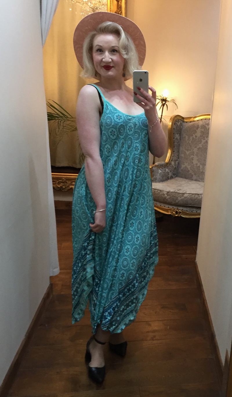 Boho Dress Teal