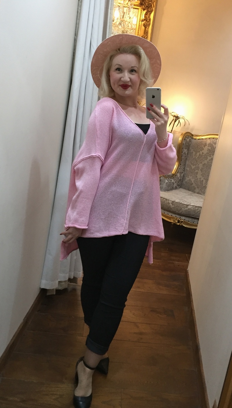 Joy Knit Powder Pink