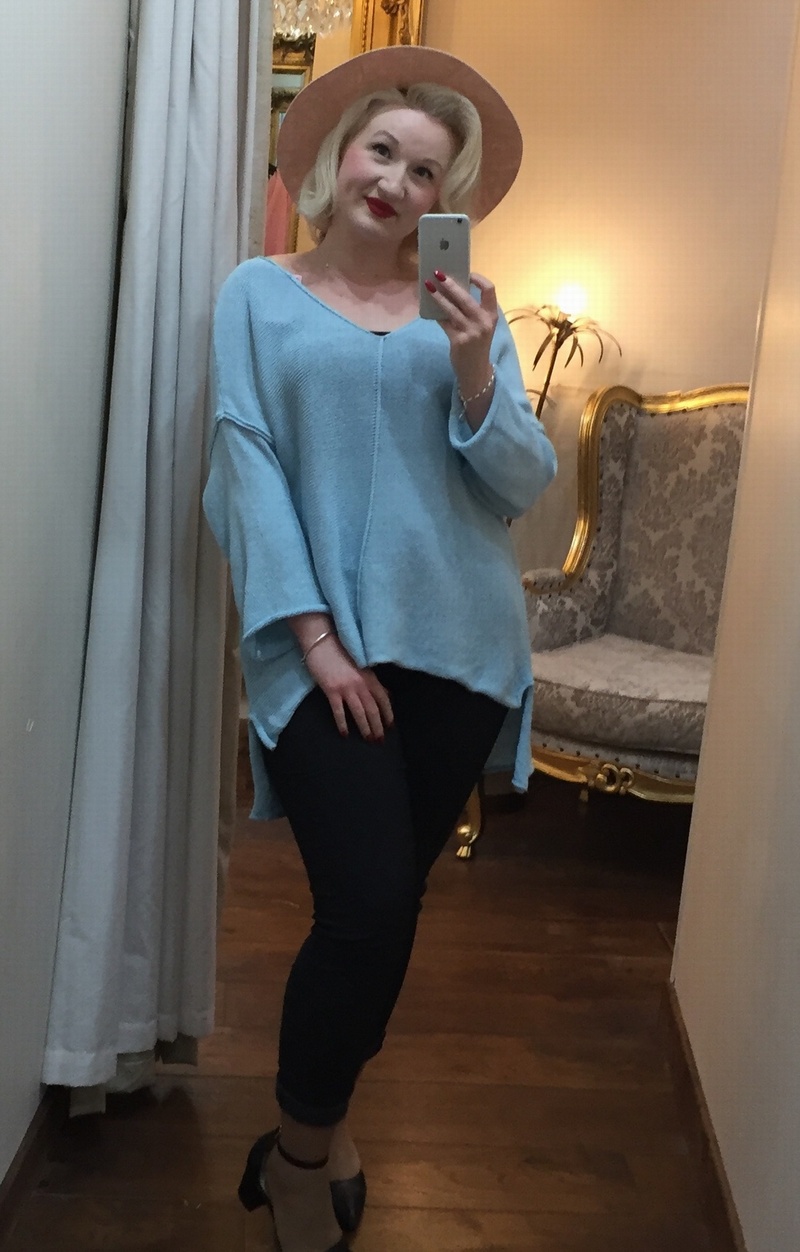 Joy Knit Duck Egg Blue