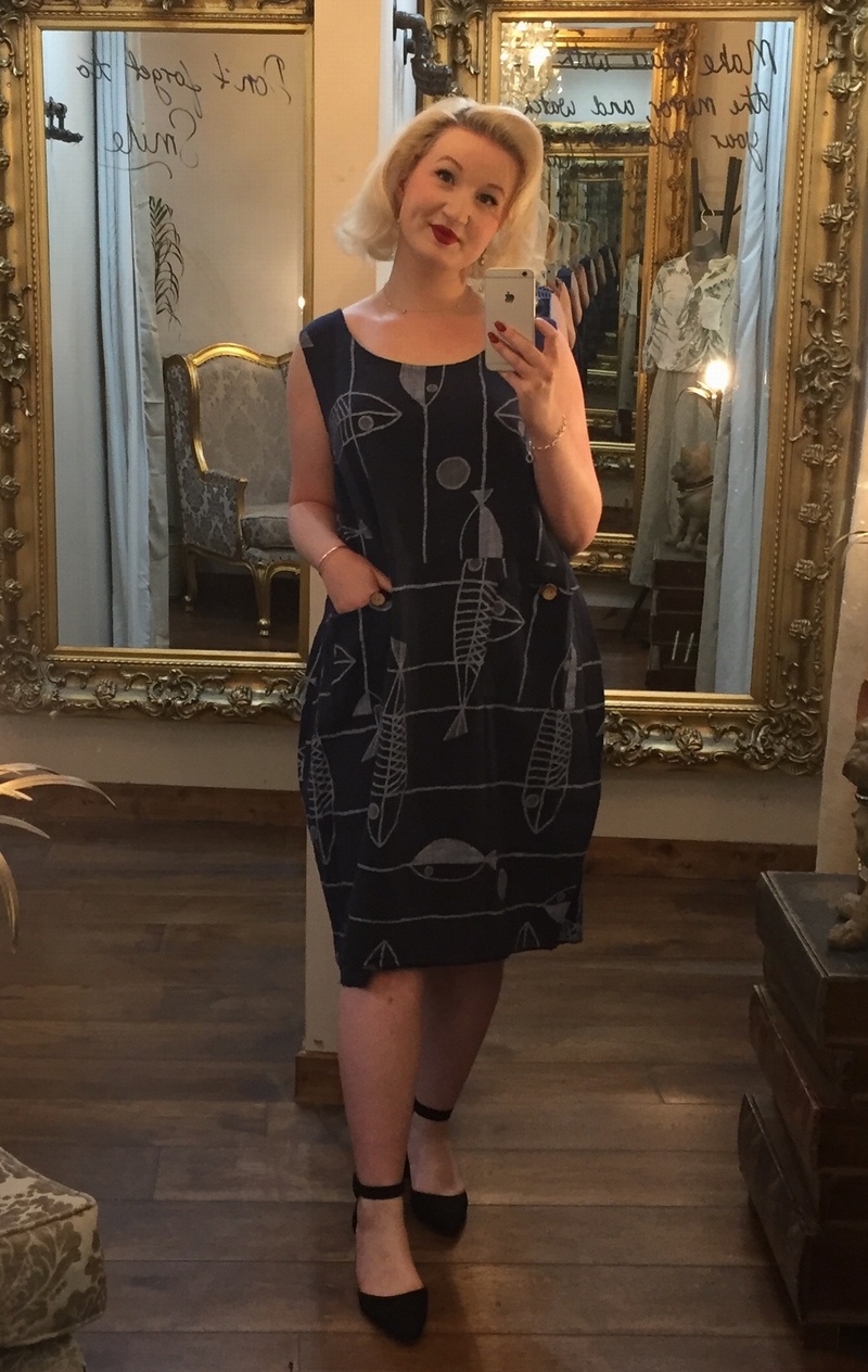 Pescare Dress Navy