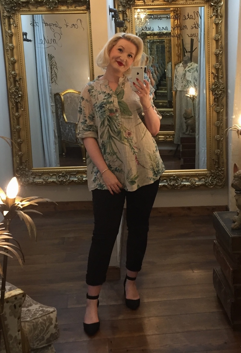Flora Shirt Beige