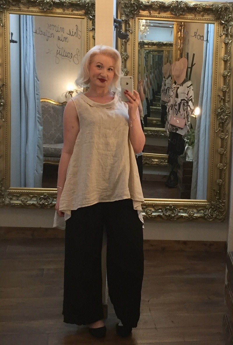 Lady Top  Beige