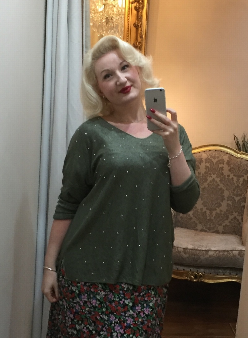 Sparkle Knit Khaki