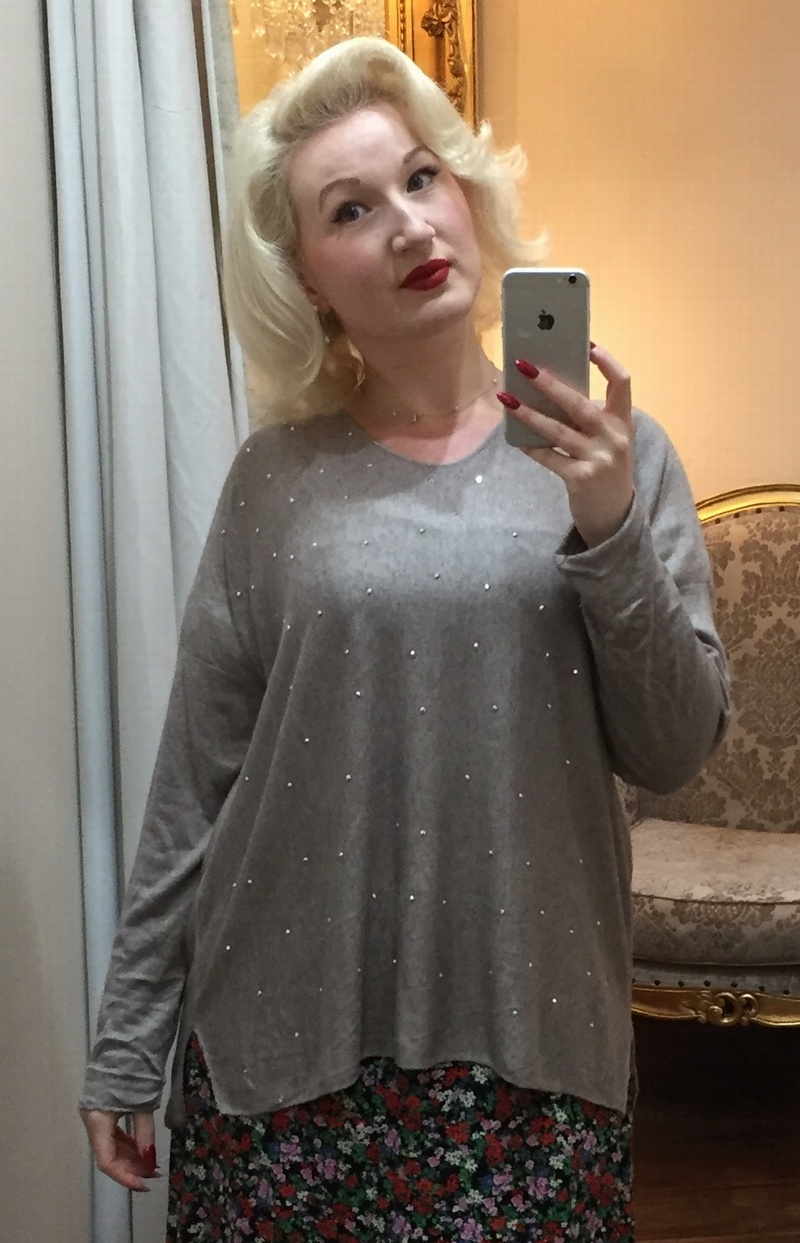 Sparkle Knit Mushroom