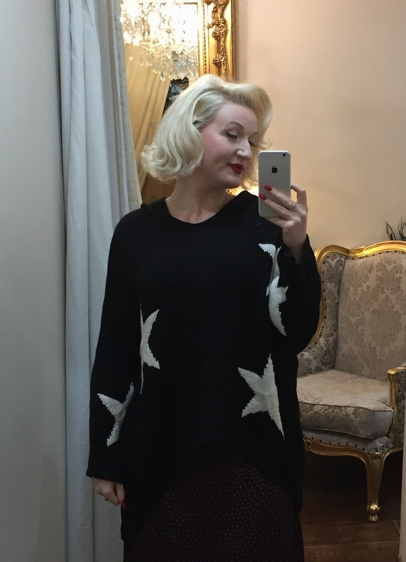 Star Hoody Black
