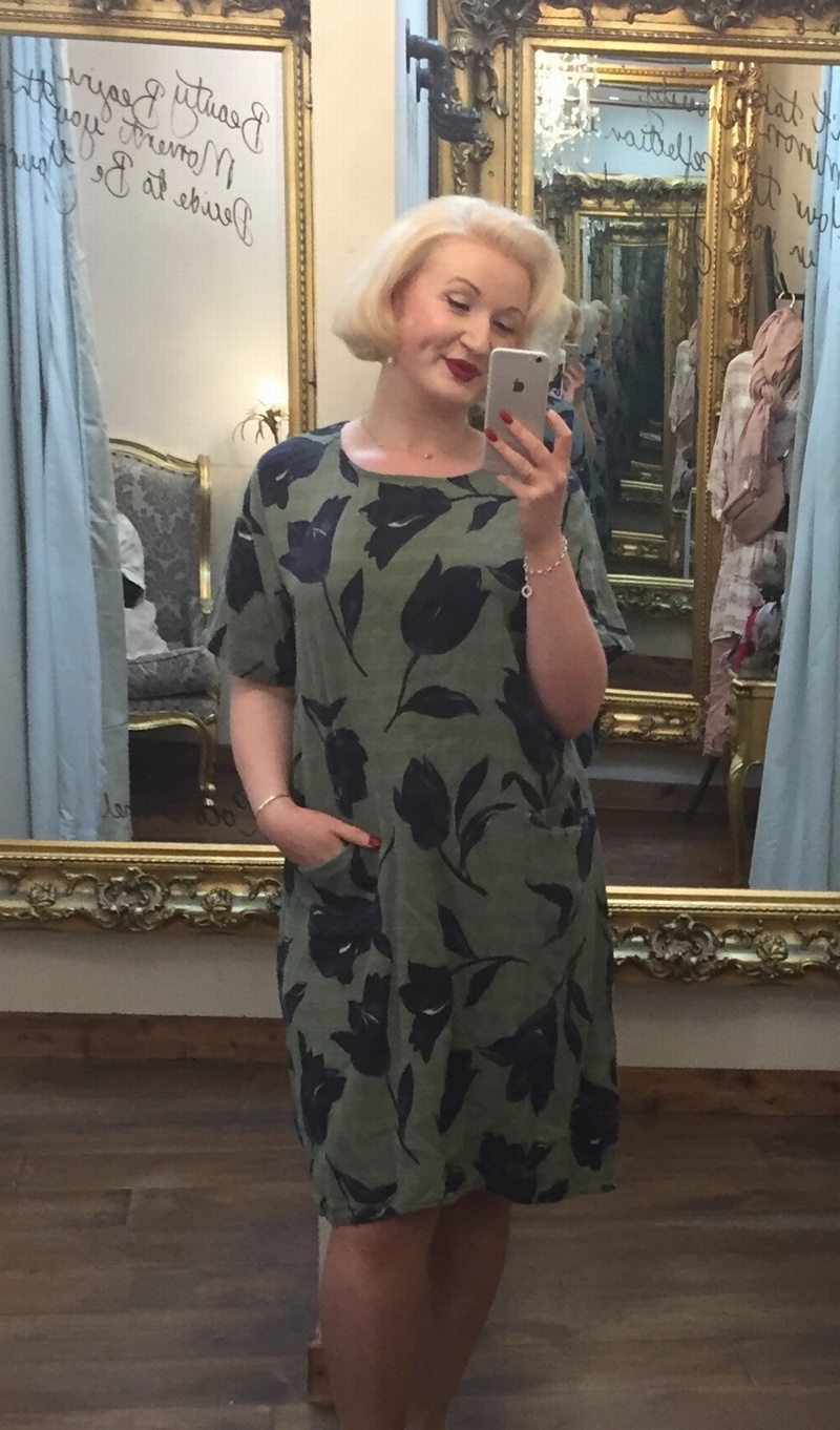 Tulip Dress Khaki