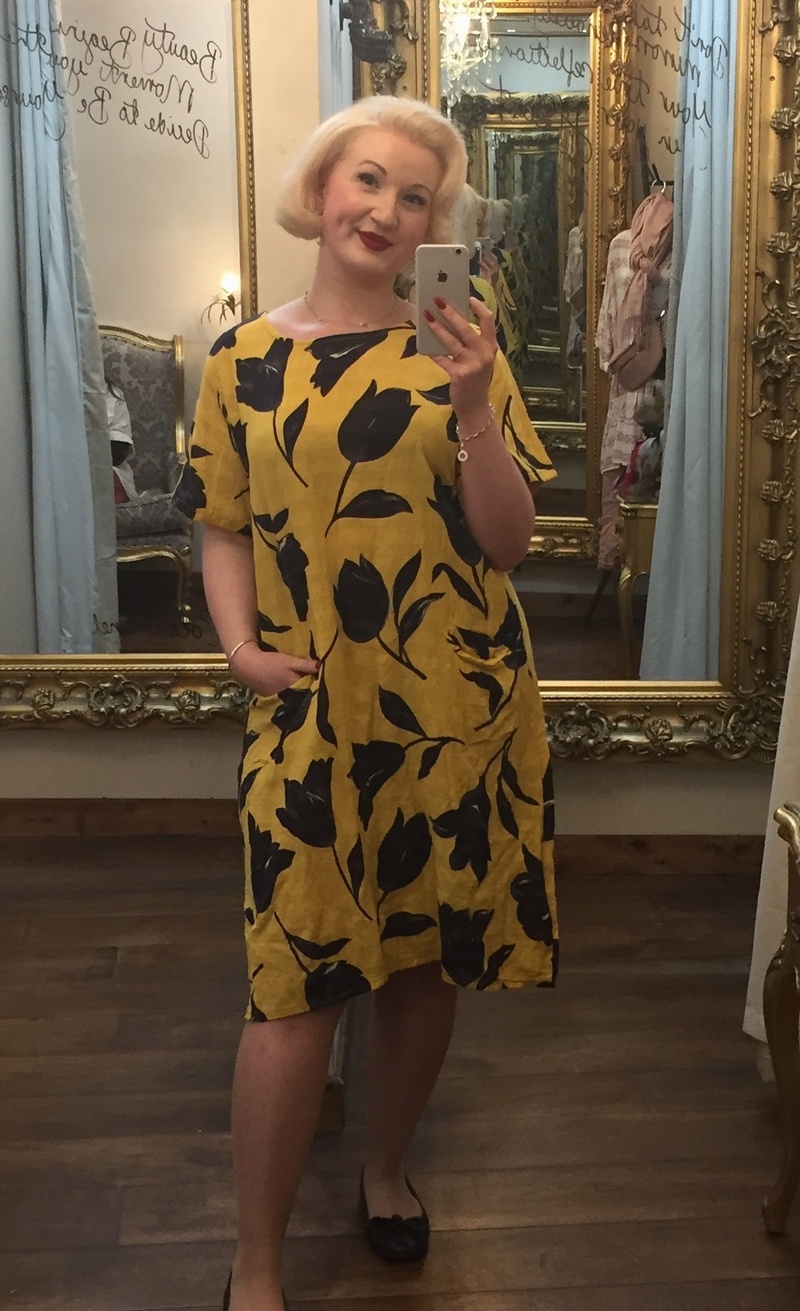 Tulip Dress Yellow