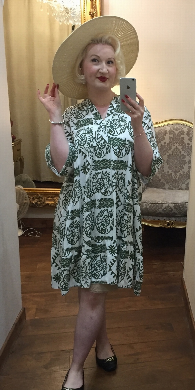 M-Z Tunic Dress Khaki