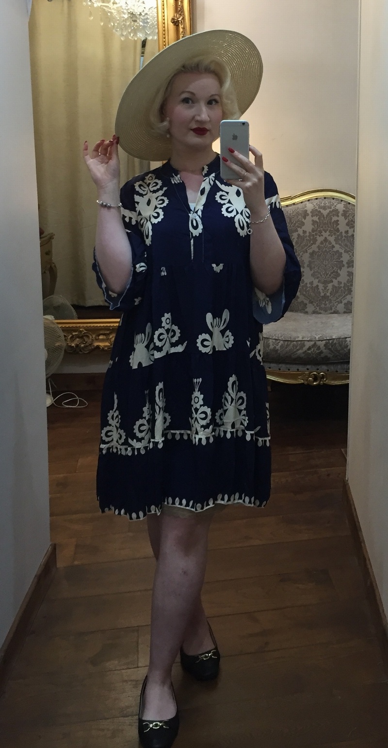 Mem Tunic Dress Navy