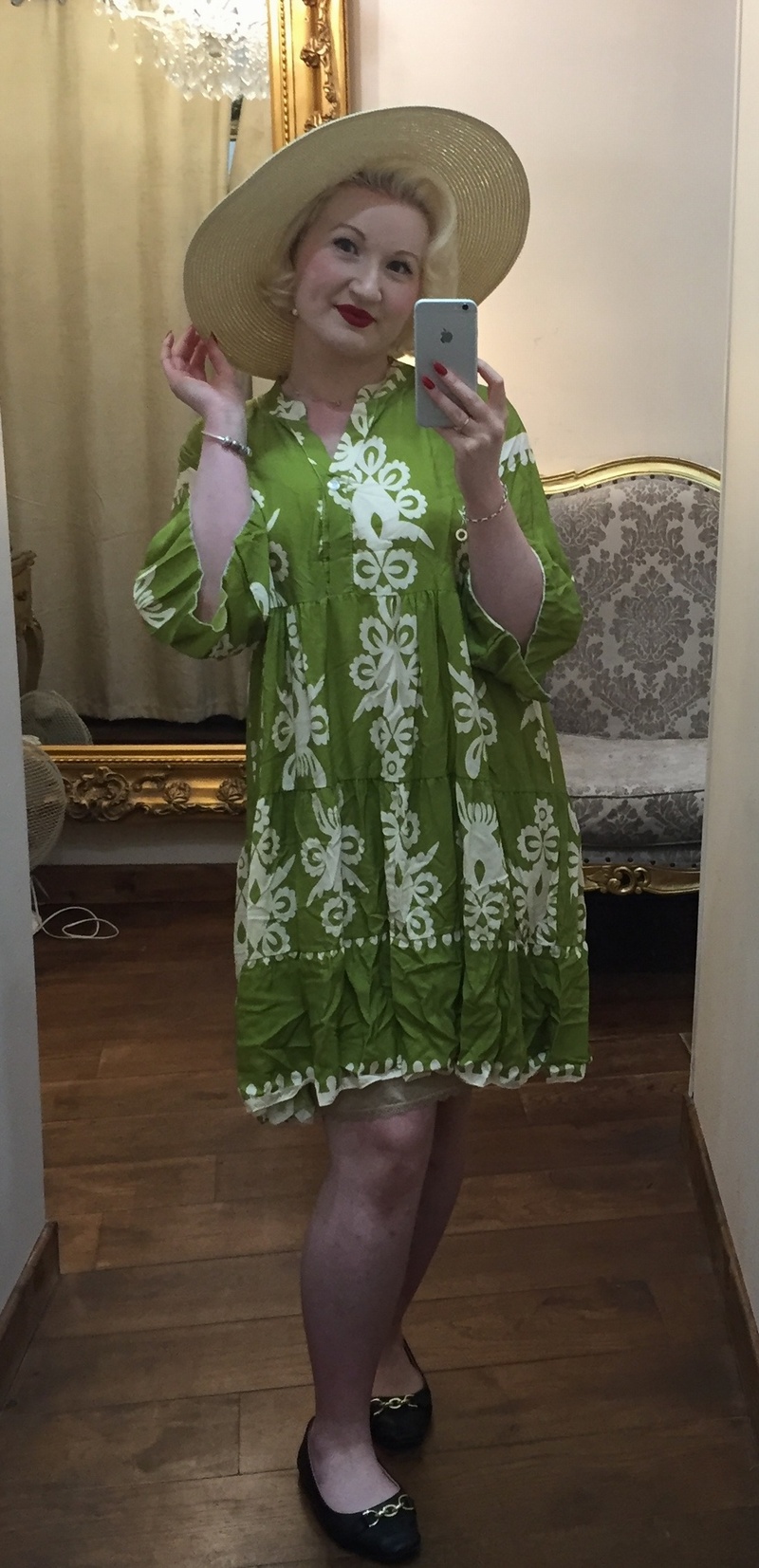 Mem Tunic Dress Olive Green