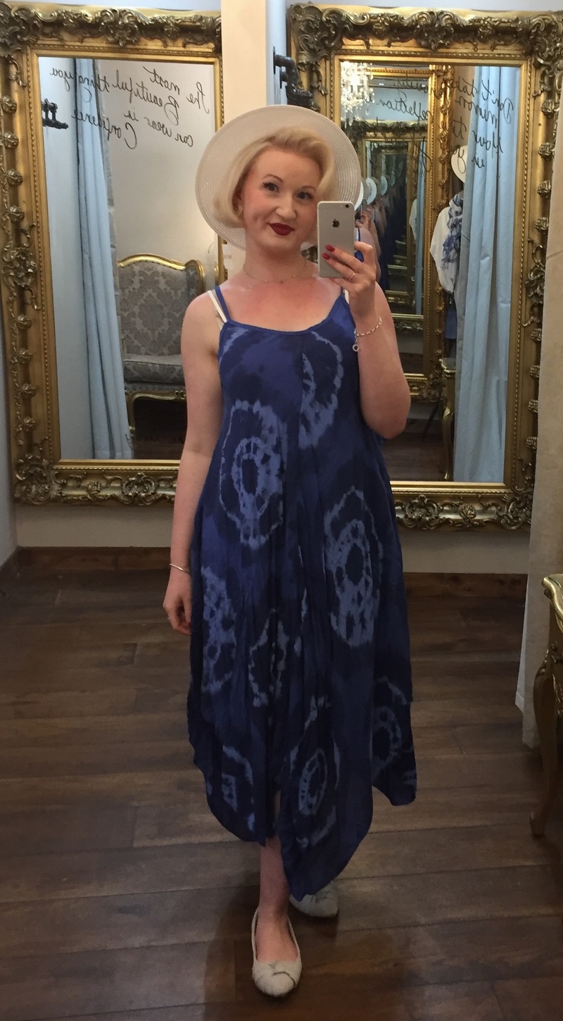 Valentina Dress Blue