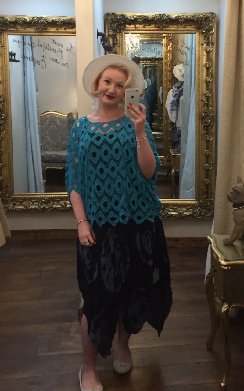 Diamond Crochet Teal