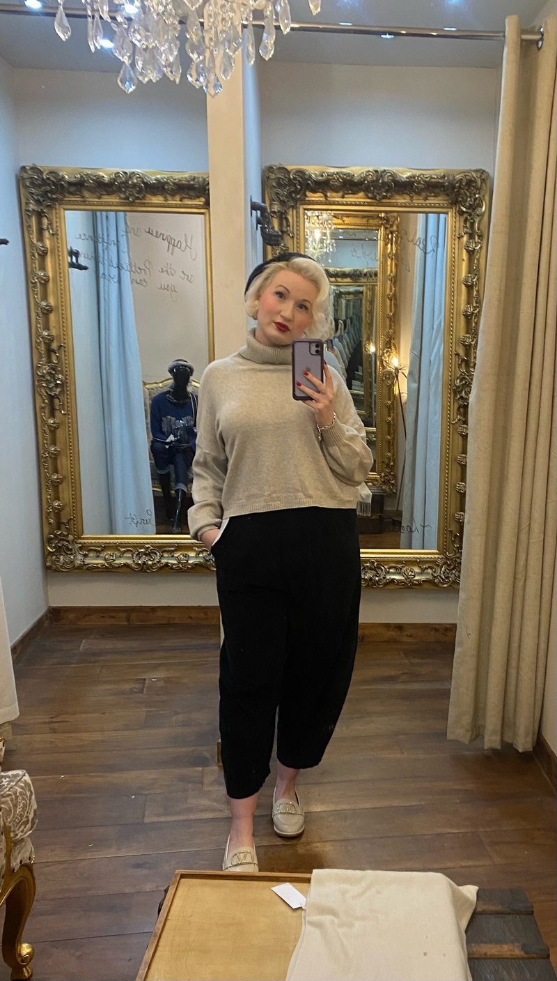 Baby Cord Trousers Black