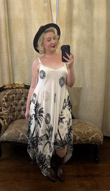 Leaf Dress black