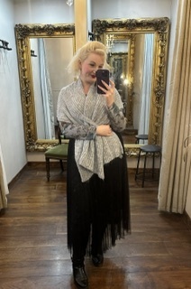 Designer Shrug Grey