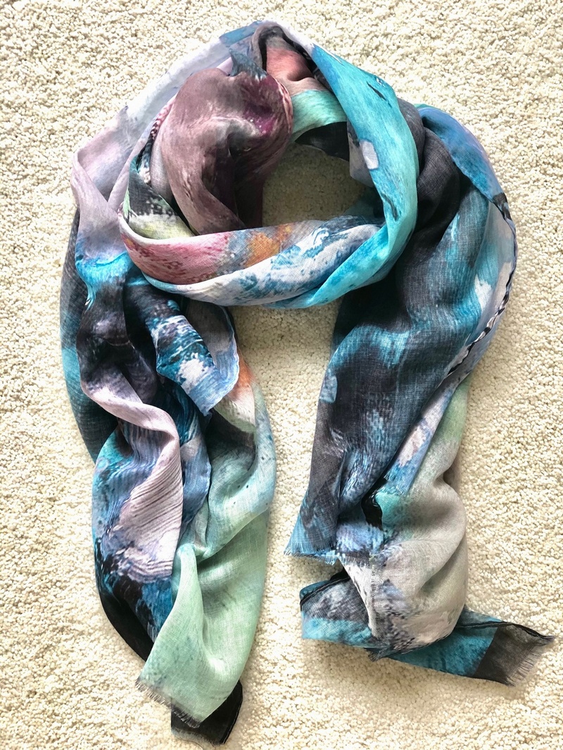 Monet Scarf Many Colours