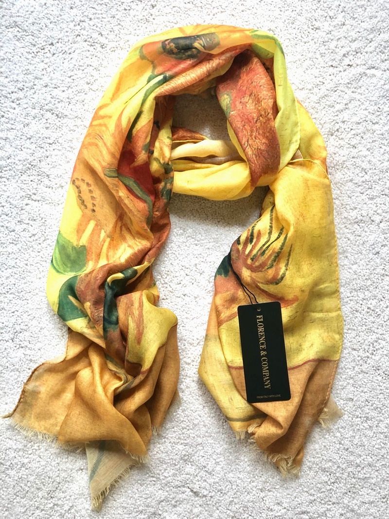 Sunflower Scarf yellow