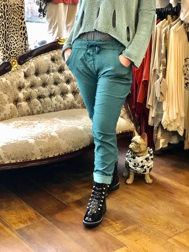 Magic Trouser 4 Way Stretch Teal
