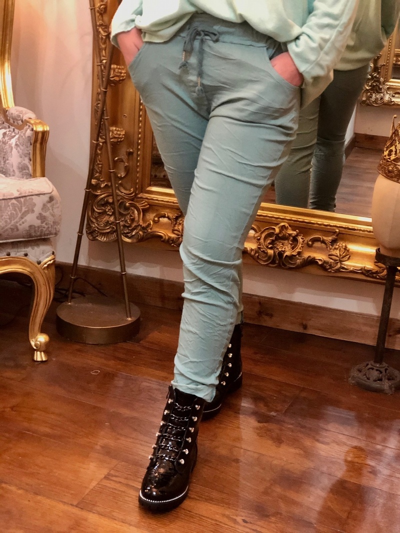 Magic Trouser 4 Way Stretch Tiffany