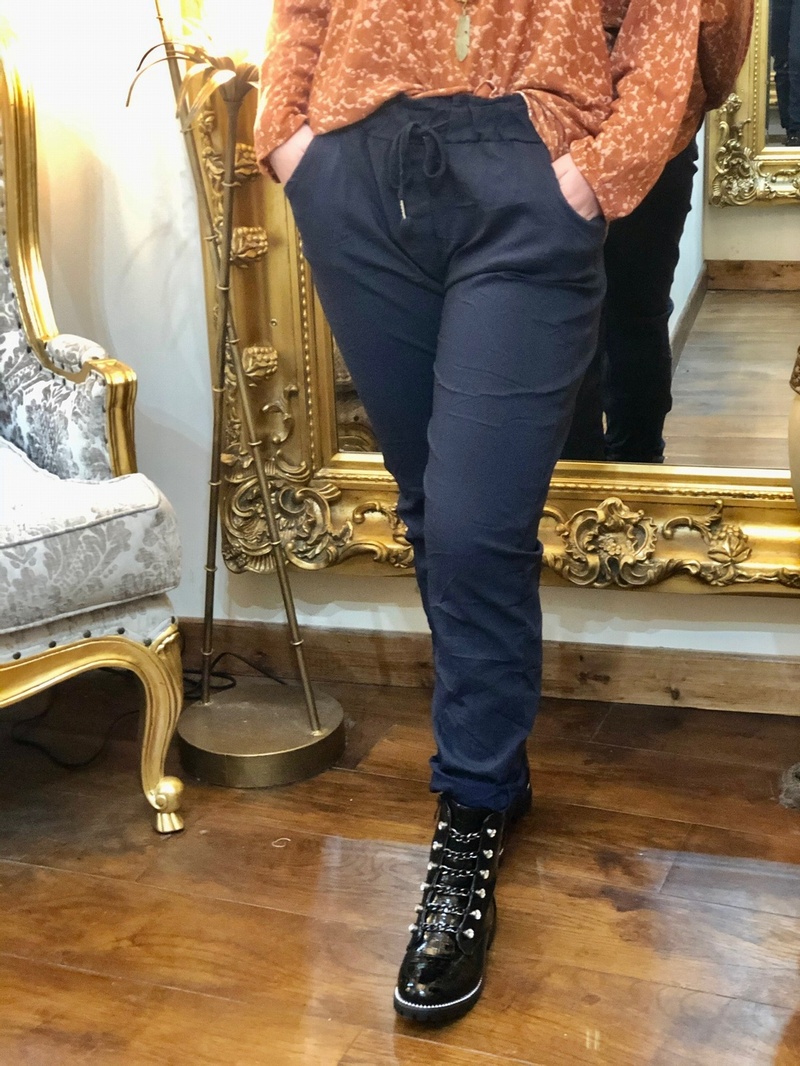 Magic Trouser 4 Way Stretch Navy