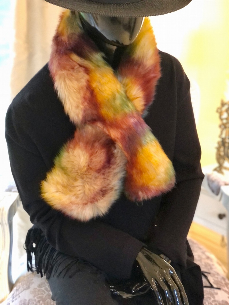 Luxurious Rainbow Snood Multicolour
