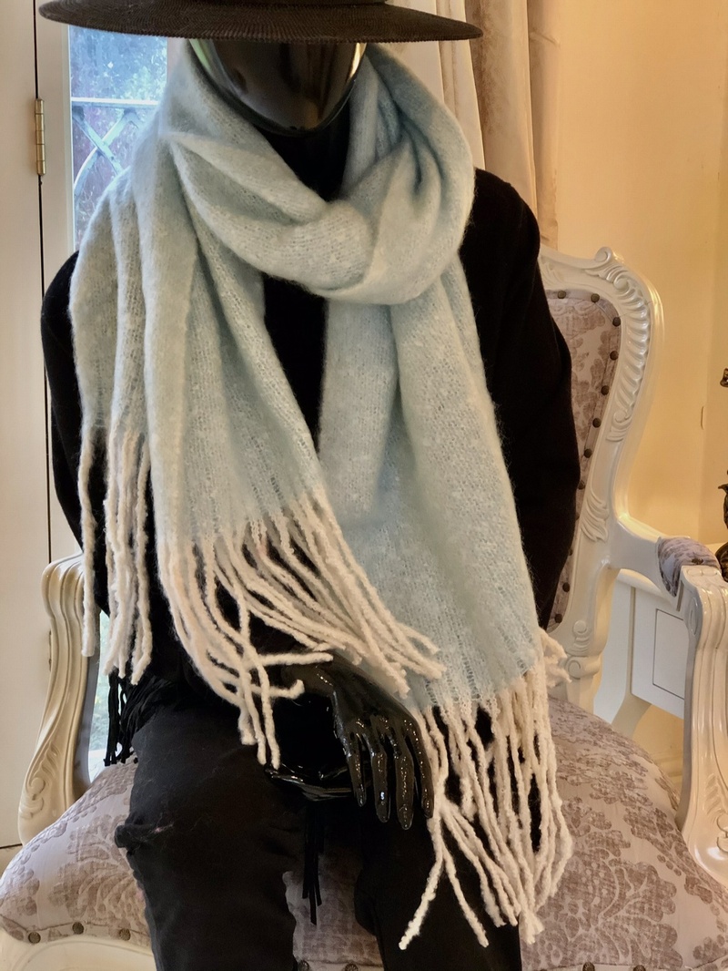 Soft Wrap Scarf powder Blue