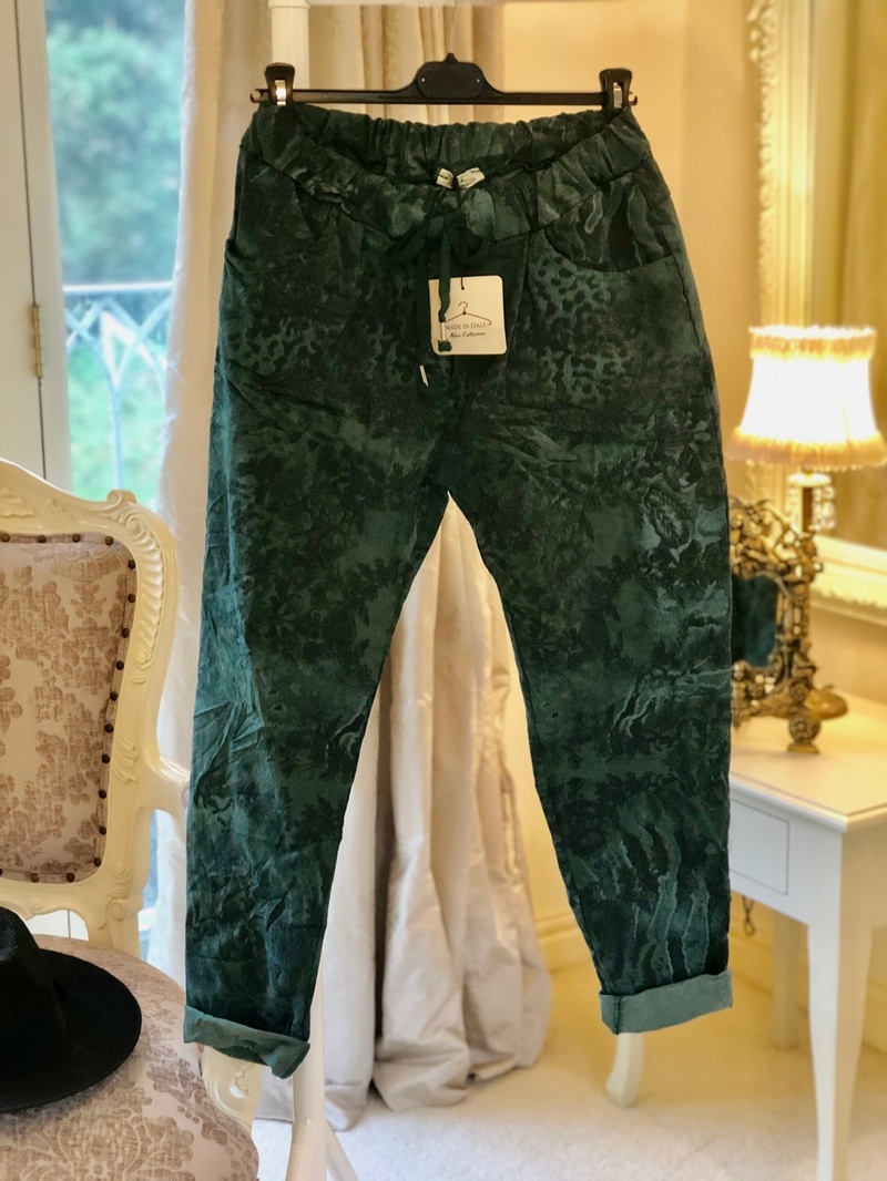 Beautiful Design Magic 4 Way Stretch Trouser Emerald