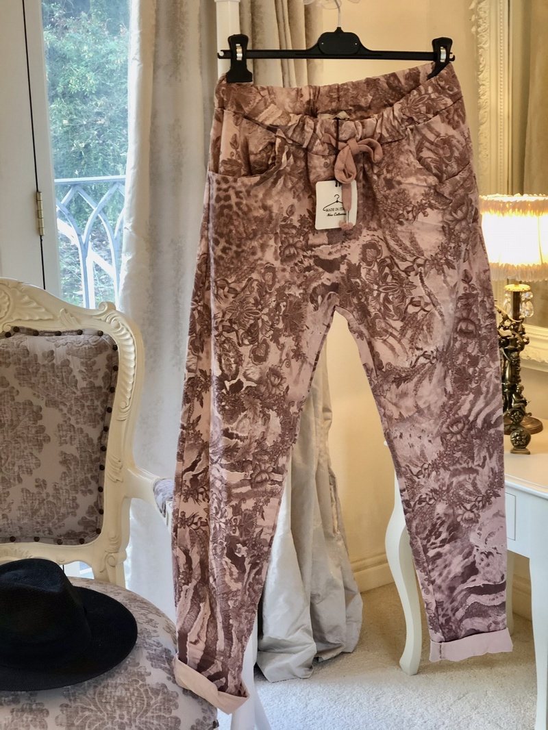 Beautiful Design Magic 4 Way Stretch Trouser Vintage Pink