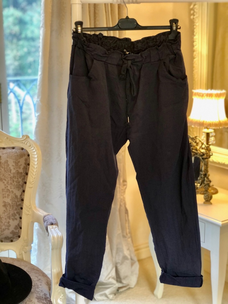 Magic 4 Way Stretch Trouser Navy