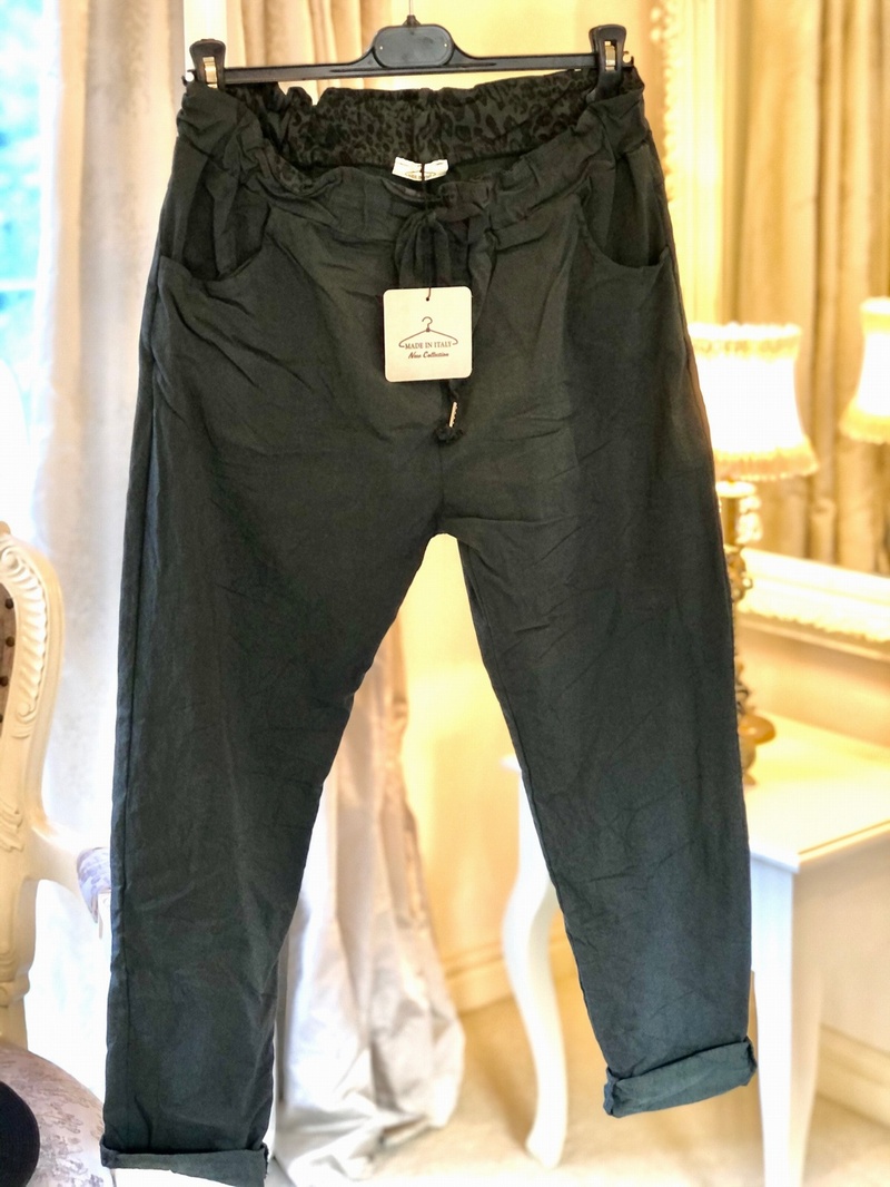 Magic 4 Way Stretch Trouser Charcoal Grey