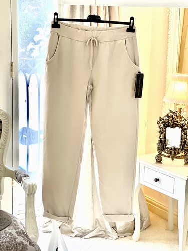 New Season Super Soft Joggers Light Stone