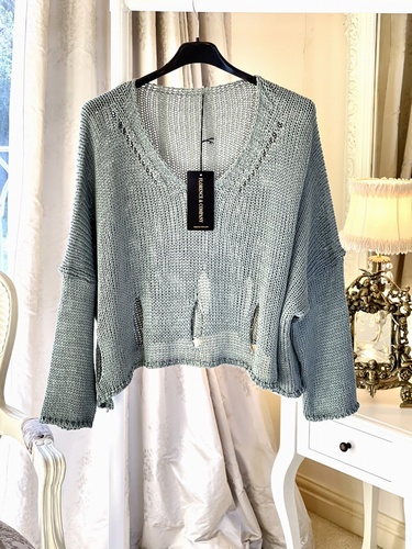 New Season Designer Inspired Layering Knit Tiffany