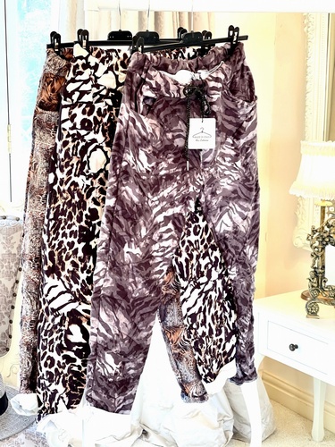 New season super comfort  4 way stretch Magic trouser Dark Zebra