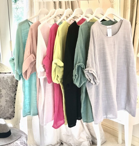 Cheesecloth T Shirt Lime