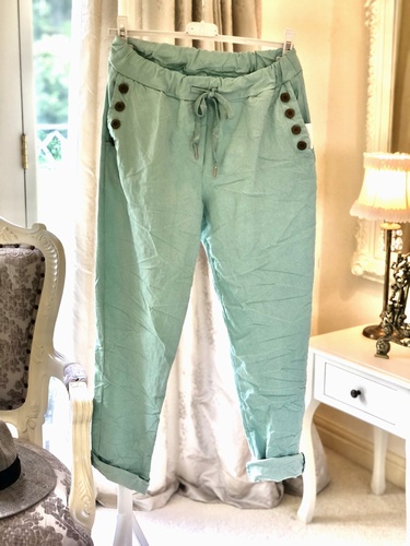 Button Magic Trouser Tiffany