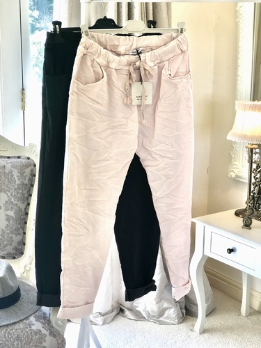 B 4 Way Stretch Magic Trouser Black