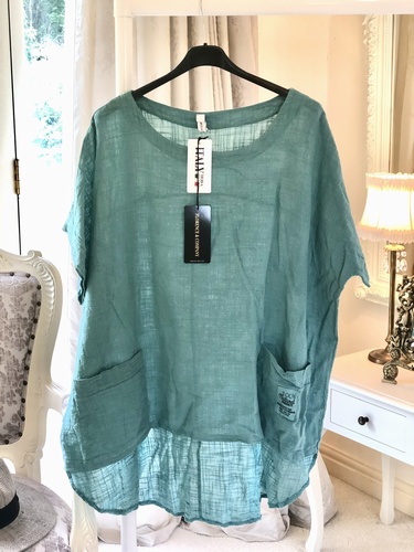 Two Pocket Design Tunic Tiffany
