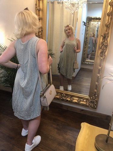 Shift Dress Light Khaki