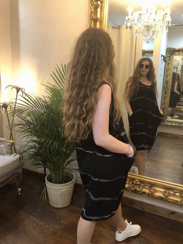 Strike Dress Black
