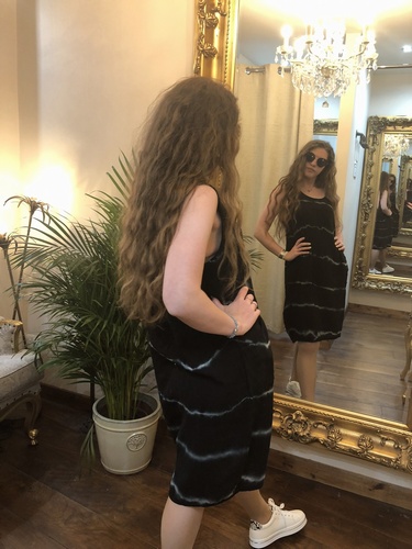 Strike Dress Black