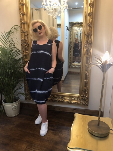 Strike Dress Navy