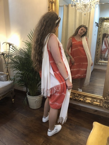 Strike Dress Strawberry